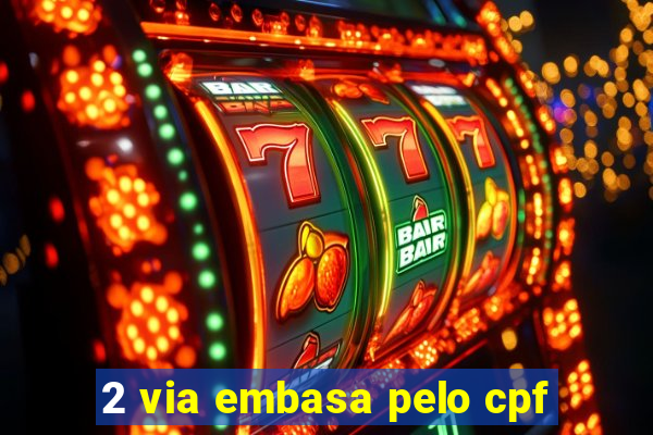 2 via embasa pelo cpf